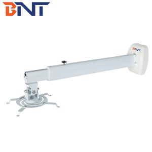 White Office Wall Mount Short Throw Projector Bracket Can Freely Adjust The