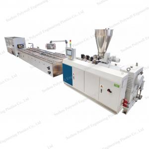 Cheap WPC Wood PVC Profile Production Line Flooring Window Door Frame Extruder Machine for sale