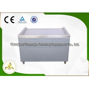 Teppanyaki Grill Table Basic Configuration , Stainless Steel Teppanyaki Plate