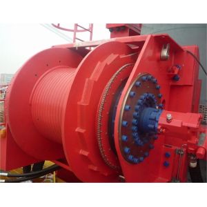 Alloy Steel Workover Rig Grooved Winch Drum With Gear Ring