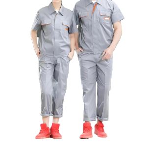 Medium Weight Waterproof Poly Cotton Fabric for Heavy Duty Workwear Pants and