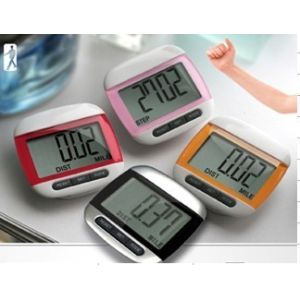 Wrist Calorie Counter Pedometer with Double Line LCD Display