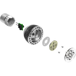 5W Energy Saving E27 Led Spot Lamps 2700K - 6500K, 45 Degree CREE Led Cooling