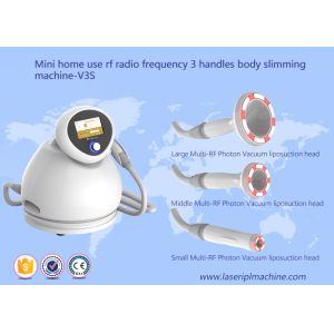 Mini Home Use RF Slimming Machine / 3 Handles Body Slimming Machine