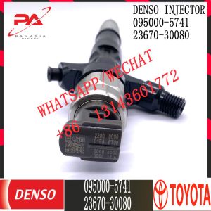 DENSO Diesel Common rail Injector 095000-5741 for TOYOTA 23670-30080