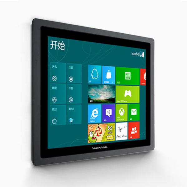 17 inch Industrial Touch Screen Panel Mini PC Enclosed Die-Cast Fanless All in