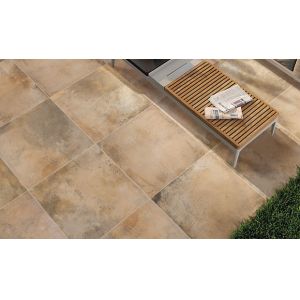 Garden Cement Look Porcelain Tile 20mm Thickness Compression Resistance