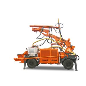 Computerized Double Pump Hydraulic Wet Shotcrete Machine