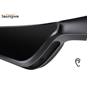Smart Frames Glasses Bluetooth Sunglasses Directional Auditory Experience Black