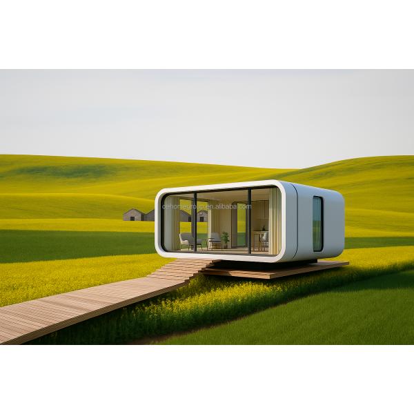 Soundproof OEM ODM Modular Private Office Pods Outdoor Capsule For Exterior Garden Backyard