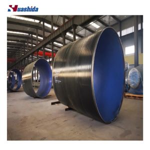 Steel Pipe External Internal Shot Blasting Blastor Equipment with Surface Finish