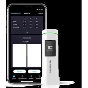 Color Meter Pro with Mobile Phone APP and Spectral Sensor for Precise Color