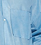 S&J Hospital Uniforms blue SMS disposable non woven Isolation gown