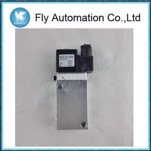 Electromagnetic Actuated Inline Single Pneumatic Solenoid Valves 1/4" 5/2 Way