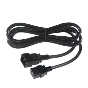 C19 to C20 Power Cord 20A Heavy Duty 250V 0.8M PVC Cable