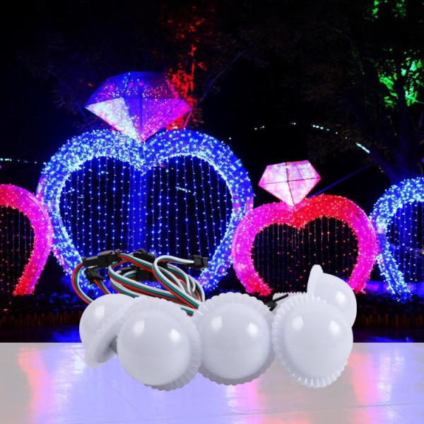 Quality RGB SMD5050 26mm LED Point Light Lamps For Amusement Park Rides wholesale