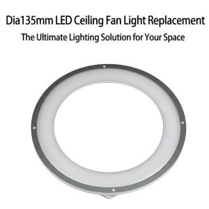 Cheap Dia135mm LED Ceiling Fan Light Replacement The Ultimate Lighting Solution for Your Space for sale