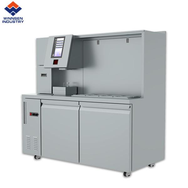 Best Design Auto Custom Bubble Tea Working Table Bubble Tea Equipment Bar Milk