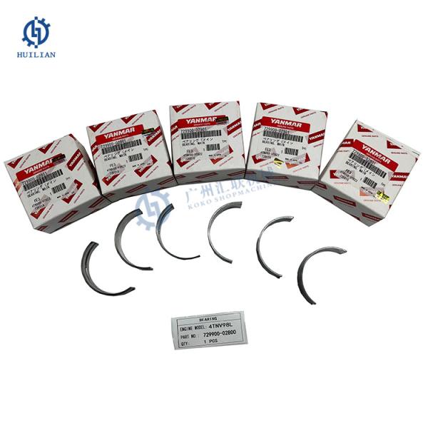 Quality 4TNV98L 729900-02800 Crankshaft Main Bearing For YANMAR Con Rod Bearing Diesel Engine wholesale