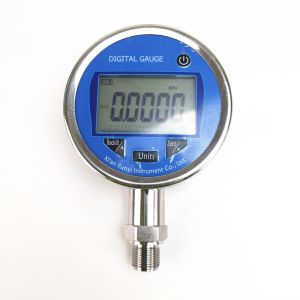 China 100MM Stainless Steel Precision Hydraulic Digital Pressure Gauge Manometer on sale