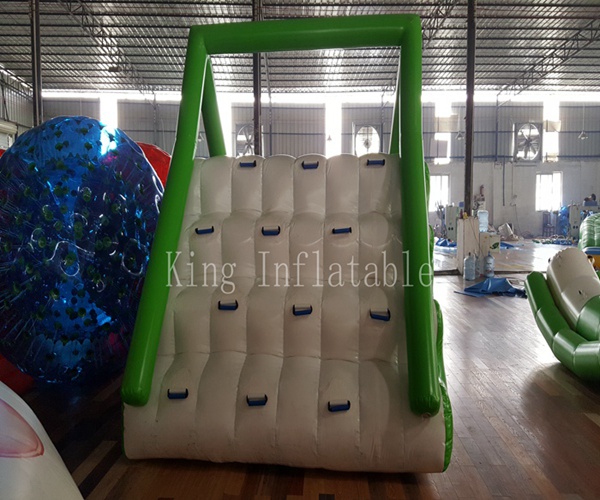 0.65mm PVC Tarpaulin Heat Sealed Inflatable Water Toy Floating Slide For Water Park