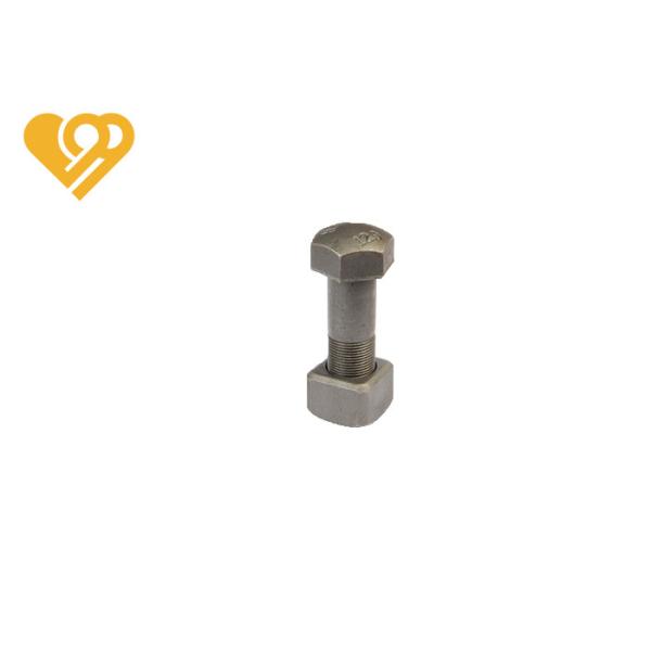 Grade 12.9 Track Shoe Bolts And Nuts For Bulldozer & Excavator Assembly