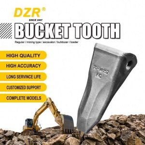 Excavator Bucket Teeth Casting 1U3251 E320 Model 916-939 Geith For Jcb Komatsu