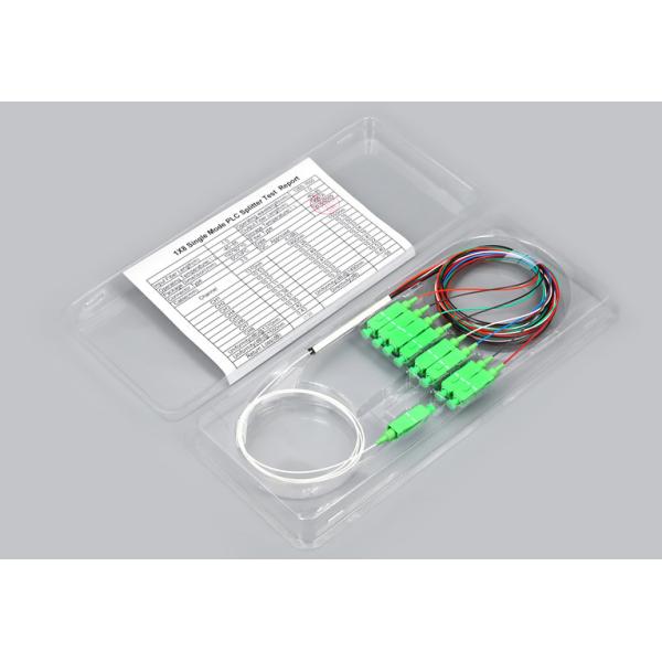 Quality 1*N Steel Tube Type Fiber Optic PLC Splitter for FTTX System wholesale