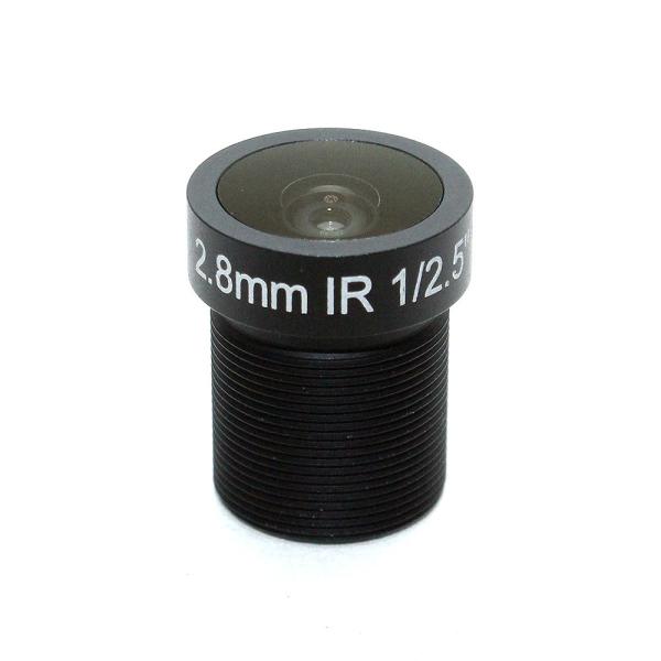 MTV 2.8mm 5MP HD M12 CCTV Lens , IR HD Security Camera Lens Fixed Iris 5.0
