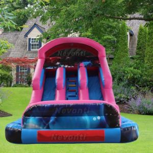 2024 40 ft Inflatable Bounce House Slide Customized Size Allowable Passenger 5