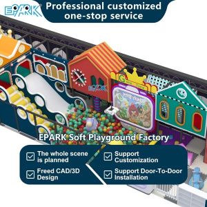 Custom Design Kids Amusement Center Multifunction Indoor Playground Soft