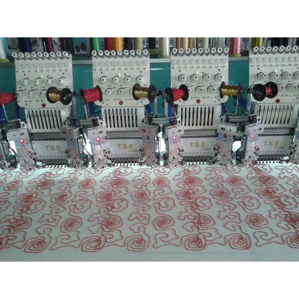 Tai Sang embroidery machine vista model 917( 9 needles 17 heads flat embroidery machine)