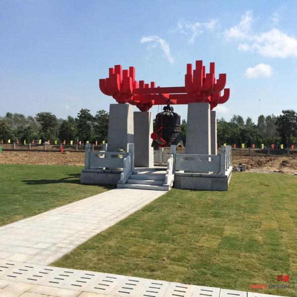 Ancient Well-Like Appearance Large-Scale Bronze Bell Cast with Integrated Craftsmanship