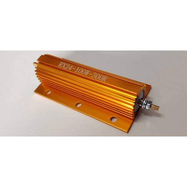 RX24 100W High Insulation Dynamic Gold Aluminium Braking Resistor Aluminum Housed Braking Resistor for Load Equipment