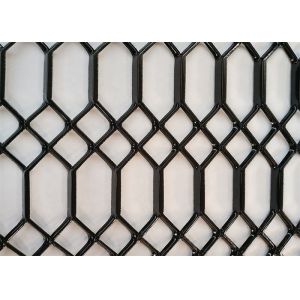 2meters Width Hexagonal Shape Expanded Metal Mesh In Sheet Or In Roll