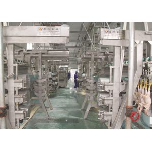 SS Poultry Slaughtering Equipment 200BPH - 12000BPH Automatic Plucking Machine