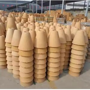 Steel Irons Foundry Round Refractory Brick Funnel/Sleeve/Round/Square Alumina