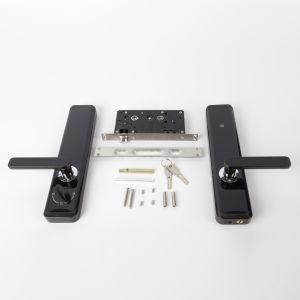 Black Color Secure Digital Lock Easy And Quick Screws Installation Method Door