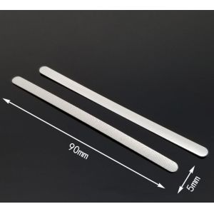 Cheap hot sale metal nose bridge bar for face protective factory direct sale custom Aluminum nose bridge for sale