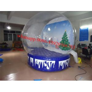 market city inflatable snow globe , giant inflatable snow globe , dubai plastic