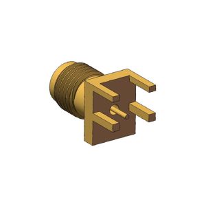 Solder Attachment K2.92mm Millimeter Wave Female 50Ohm RF Coaxial Connector