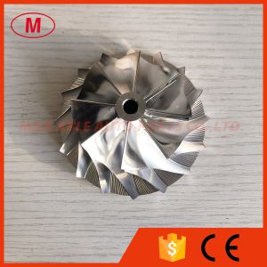 HX40 58.00/83.03mm 8+8 blades high performance turbo milling/aluminum 2618/billet compressor wheel