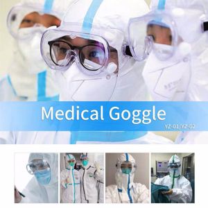 Durable Medical Safety Goggles Scratch Resistant Stable Performance