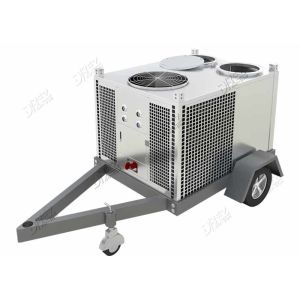 Cheap R22 Axial Fan Trailer Mounted Air Conditioner , Energy Saving Industrial Evaporative Cooler for sale