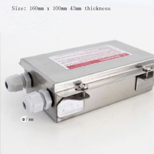 4 Way Weighing Sensor Stainless Steel Load Cell Summing Junction Box Enclosure