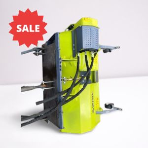 105cm Cutting Skid Steer Flail Mower Graphite Gearbox 30HP Y Blades Loader