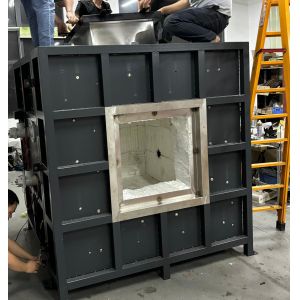 High Accuracy Steel Structure Fireproof Coating Testing Furnace