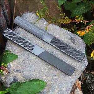 Four-Purpose Hardwood File for 8" Multi-Function Half Round Hand Cut Shoe Rasps