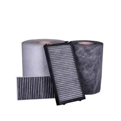 Plain Style Activated Carbon Fiber Cloth Nonwoven Laminated for Air Filtration