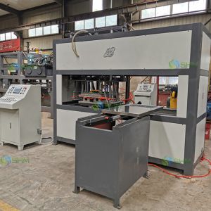 Cheap PLC Controlled Paper Casting Runner Forming Machine for Foundry With Hot Press Equipment for sale